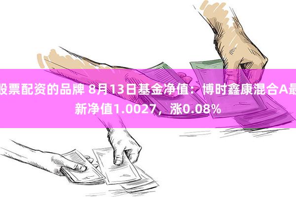 股票配资的品牌 8月13日基金净值：博时鑫康混合A最新净值1.0027，涨0.08%